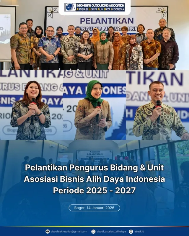ABADI Sukses Menggelar Acara Pelantikan Pengurus Bidang & Unit Periode 2025–2027